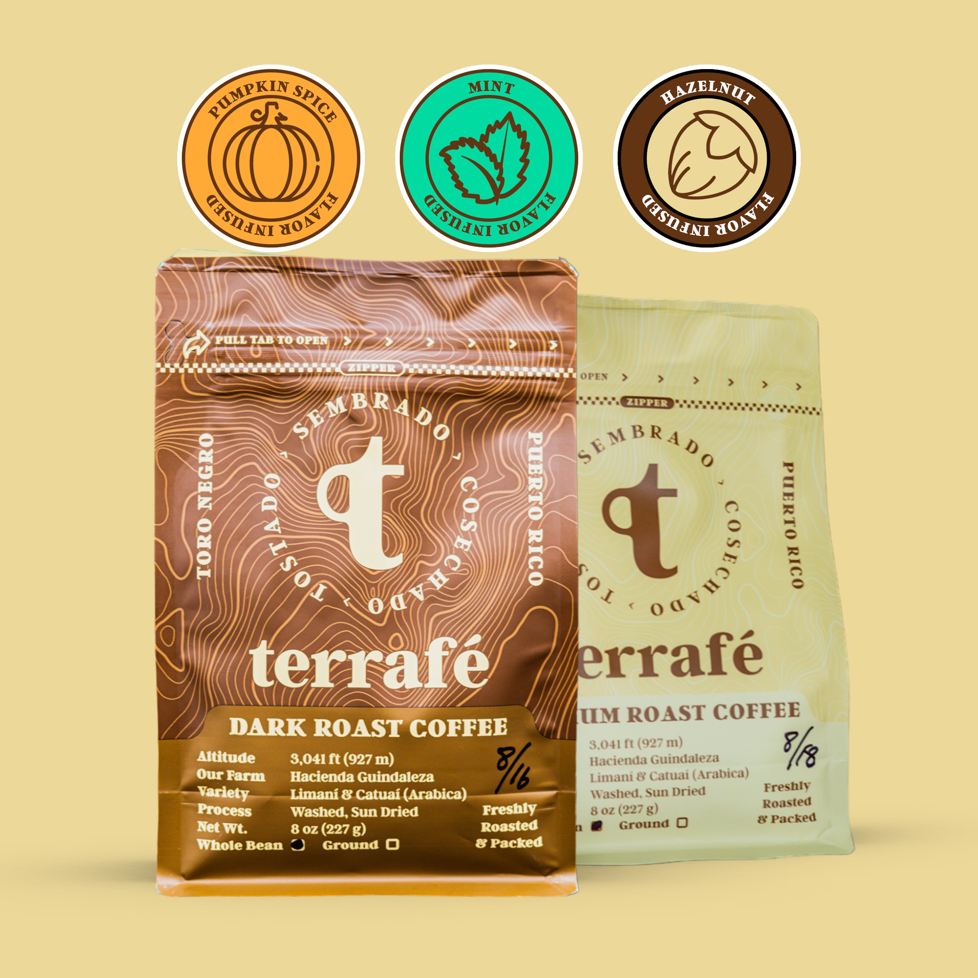 Terrafé Flavored Coffee